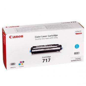 CANON CRG717 C - originální toner, azurový, 4000 stran