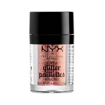 NYX Professional Makeup Professional Makeup Metallic Glitter třpytky na obličej i tělo - odstín Dubai Bronze 2.5 g