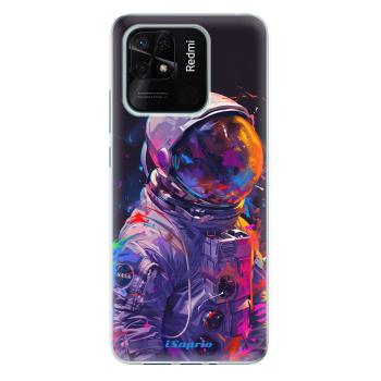 Odolné silikonové pouzdro iSaprio - Neon Astronaut - Xiaomi Redmi 10C