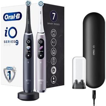 Oral-B iO Series 9 Duo Black Onyx & Rose Quartz magnetické zubní kartáčky (4210201411574)