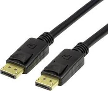 DisplayPort kabel LogiLink [1x zástrčka DisplayPort - 1x zástrčka DisplayPort] černá 1.00 m