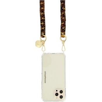 La Coque Francaise Emmy phone chain brown flake  (LE265155)