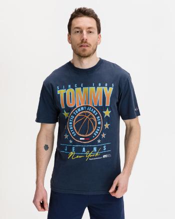 Tommy Jeans Basketball Graphic Triko Modrá
