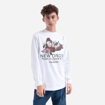 PLEASURES x New Order Power Longsleeve T-shirt P21NO002-WHITE