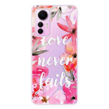 Odolné silikonové pouzdro iSaprio - Love Never Fails - Xiaomi 12 Lite