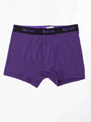 PÁNSKÉ FIALOVÉ BOXERKY BR-BK-4476.28P-PURPLE Velikost: 2XL