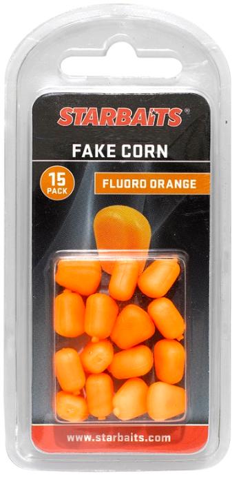 Starbaits plovoucí kukuřice floating fake corn xl 10 ks - oranžová