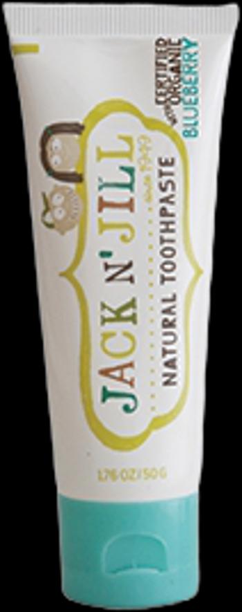 Jack n' Jill Přírodní měsíčková zubní pasta Organic Borůvka 50 g