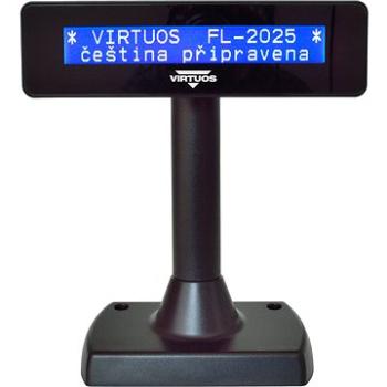 Virtuos LCD FL-2025MB 2x20 černý (EJG0006)