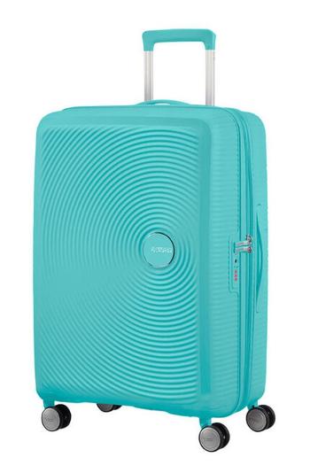 American Tourister Cestovní kufr Soundbox Spinner EXP 71,5/81 l - modrá
