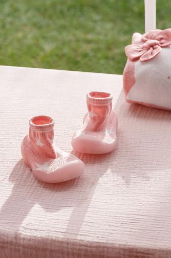 Kojenecké ponožky Mayoral Newborn růžová barva