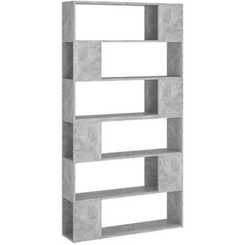 Shumee dělící stěna betonově šedá 100×24×188 cm, 3082075 (3082075)