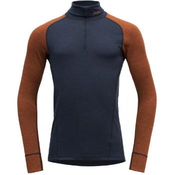 Devold DUO ACTIVE MERINO 210 Z.NECK MAN Pánské termo triko, černá, velikost