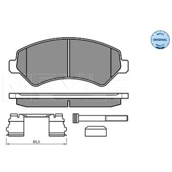 MEYLE Brzdové destičky přední (0252446619/W2)