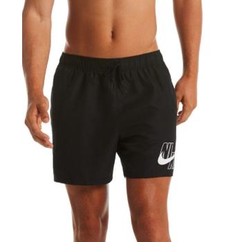 Nike LOGO SOLID 5 Pánské koupací šortky, černá, velikost XXL