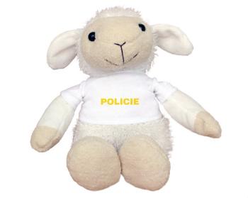 Plyšová ovečka Policie
