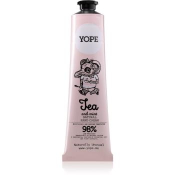 Yope Tea & Mint krém na ruce pro výživu a hydrataci 100 ml