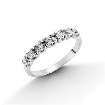 Šperky4U Stříbrný prsten se zirkony, vel. 50 - velikost 50 - CS2036-50