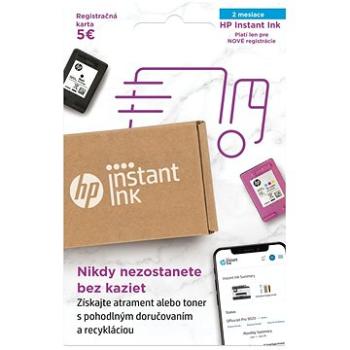 HP Instant Ink Registračná karta na 2 mesiace (6J575AE)