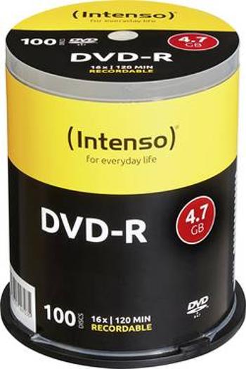 DVD-R 4.7 GB Intenso 4101156, 100 ks, vřeteno