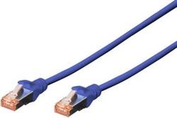 Síťový kabel RJ45 Digitus DK-1644-030/B, CAT 6, S/FTP, 3.00 m, modrá