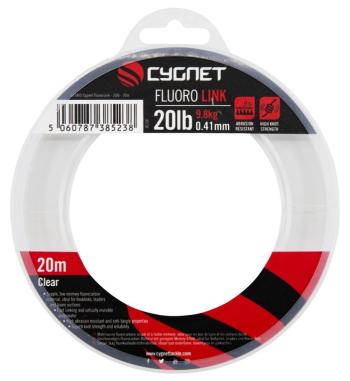 Cygnet návazcový vlasec fluoro link 20 m - 0,41 mm 20 lb 9,8 kg