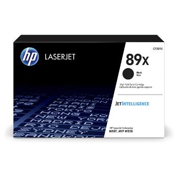 HP CF289X - originální toner HP 89X, černý, 10000 stran