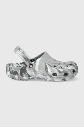 Pantofle Crocs šedá barva