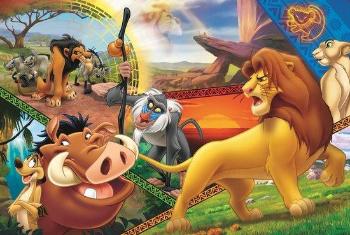 TREFL Puzzle Lví král: Simbovo dobrodružství 100 dílků