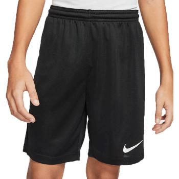 Nike DRI-FIT PARK 3 JR TQO Chlapecké fotbalové kraťasy, černá, velikost S