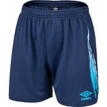 Umbro FW GRAPHIC KNIT SHORT JNR Chlapecké sportovní trenky, tmavě modrá, velikost M