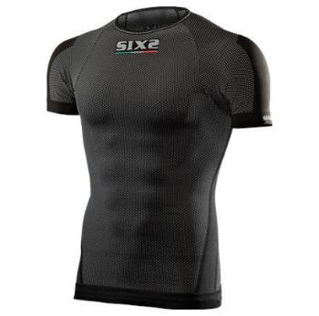 SIX2 TS1 Short-Sleeve Black M Funkční prádlo na motorku