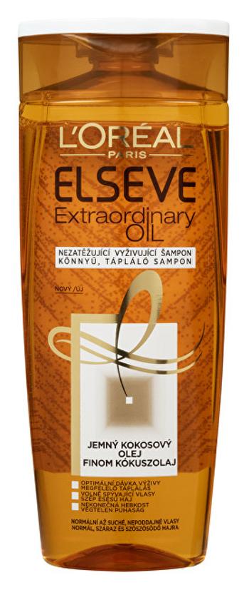 Elseve LOREAL Vyživující šampon s kokosovým olejem na normální až suché, nepoddajné vlasy 250 ml