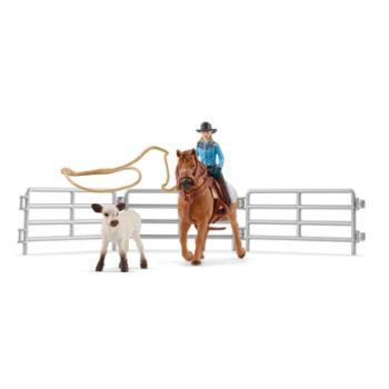 schleich ® Team Roping s Cowgirl 42577