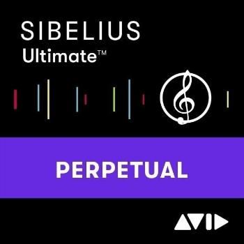 AVID Sibelius Ultimate Perpetual New License & PScore+AScore+NotateMe 