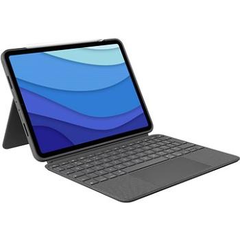 Logitech Combo Touch pro iPad Pro 11" (1., 2. a 3. gen), šedá - CZ/SK (920-010148_CZ)