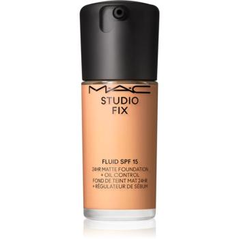 MAC Cosmetics Studio Fix Fluid SPF 15 24HR Matte Foundation + Oil Control matující make-up SPF 15 odstín NW22 30 ml