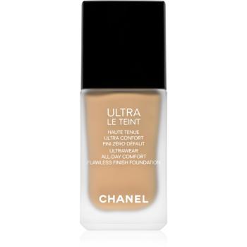 Chanel Ultra Le Teint Flawless Finish Foundation dlouhotrvající matující make-up pro sjednocení barevného tónu pleti odstín B50 30 ml