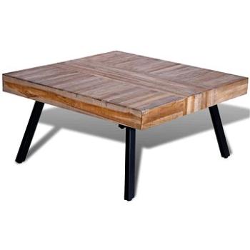 Konferenční stolek čtvercový regenerovaný teak (241706)