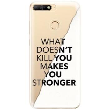 iSaprio Makes You Stronger pro Huawei Y6 Prime 2018 (maystro-TPU2_Y6p2018)