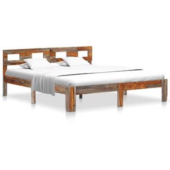 Rám postele masivní sheeshamové dřevo 180x200 cm (288418)
