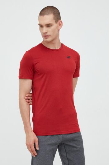 Tréninkové tričko 4F červená barva