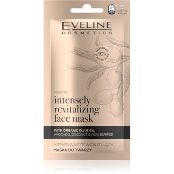 Eveline Cosmetics Organic Gold revitalizační pleťová maska s olivovým olejem 8 ml