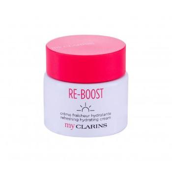 Clarins Re-Boost Refreshing Hydrating 50 ml denní pleťový krém pro ženy na normální pleť; na rozjasnění pleti; na dehydratovanou pleť