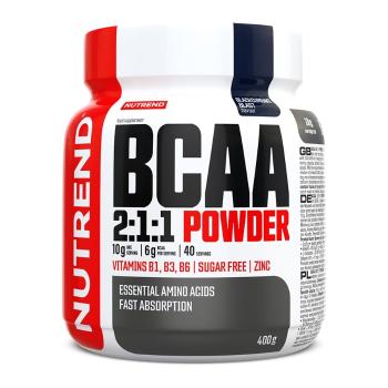 Nutrend BCAA 2:1:1 Powder blackcurrant blast 400 g