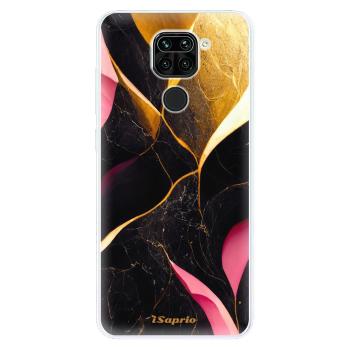 Odolné silikonové pouzdro iSaprio - Gold Pink Marble - Xiaomi Redmi Note 9