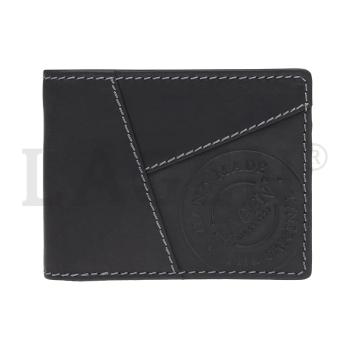 Lagen Pánská peněženka kožená 51148 Černá