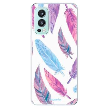 Odolné silikonové pouzdro iSaprio - Feather Pattern 10 - OnePlus Nord 2 5G