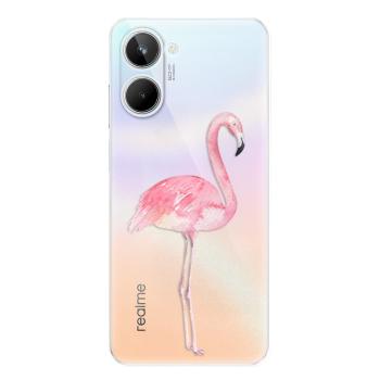 Odolné silikonové pouzdro iSaprio - Flamingo 01 - Realme 10