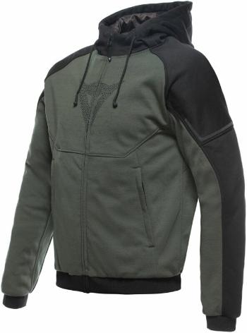 Dainese Daemon-X Safety Hoodie Full Zip Green/Black 50 Mikina